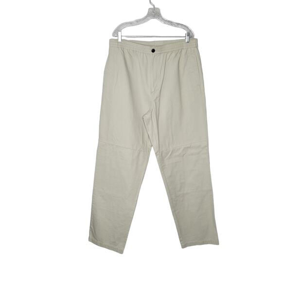 Eddie Bauer Men's XL Beige Cotton Straight Leg Casual Pants - Picture 1 of 8